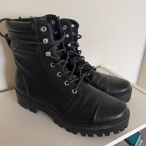 Brash combat boots